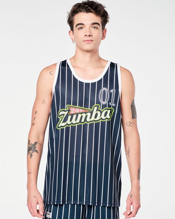 Zumba Prep Men's Basketball Tank - Let's Go