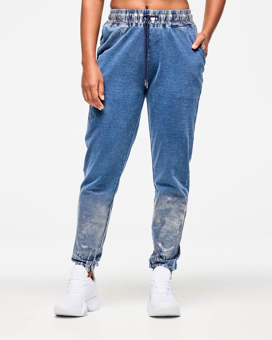 Blue Jean Knit Pants