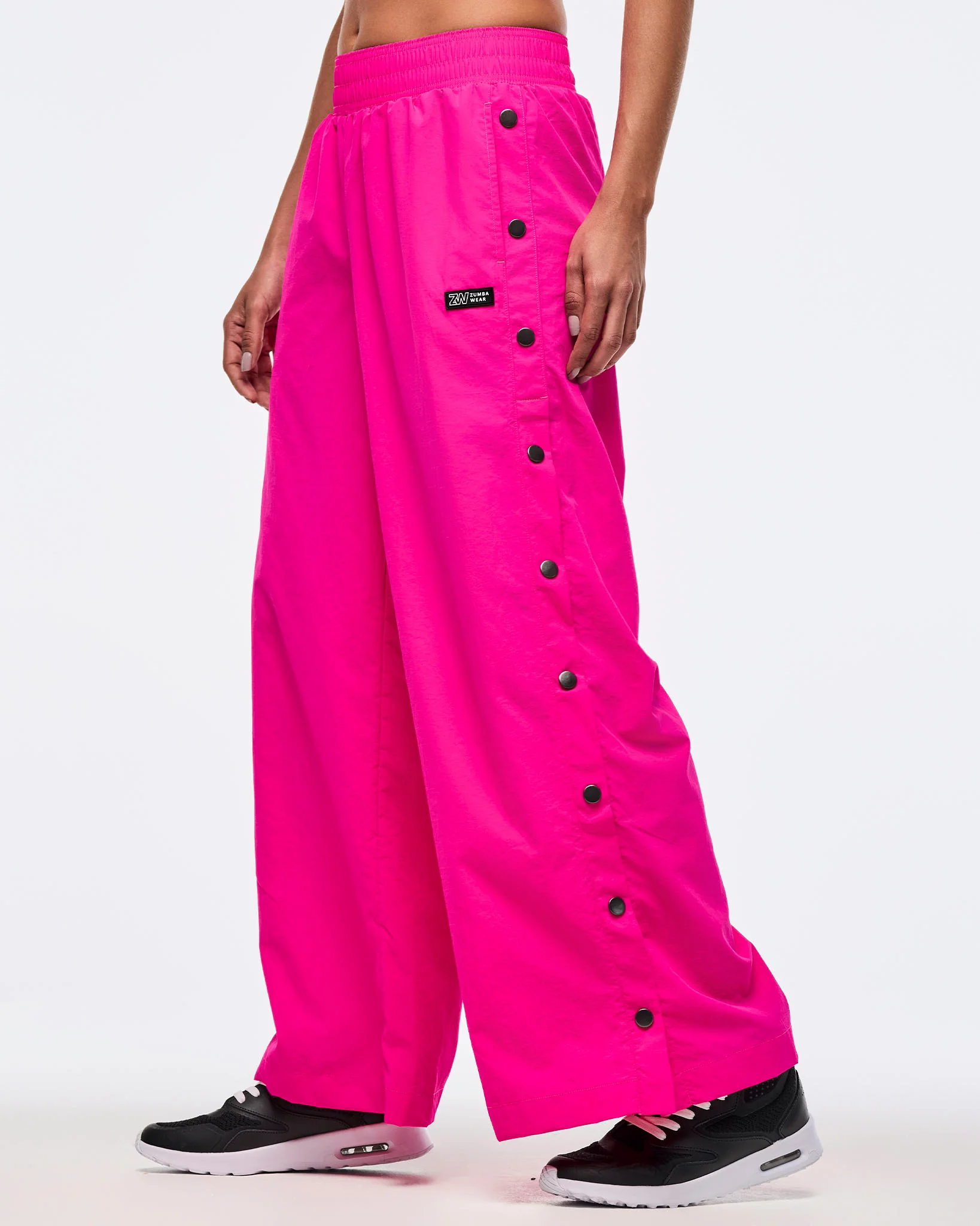 Zumba Libre Wide Leg Pants Side Snaps