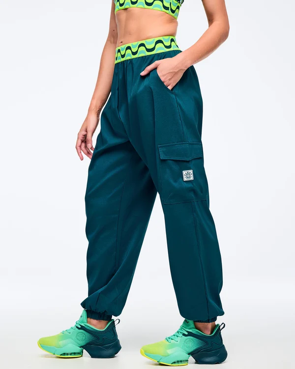 Latin Movement Parachute Cargo Pants