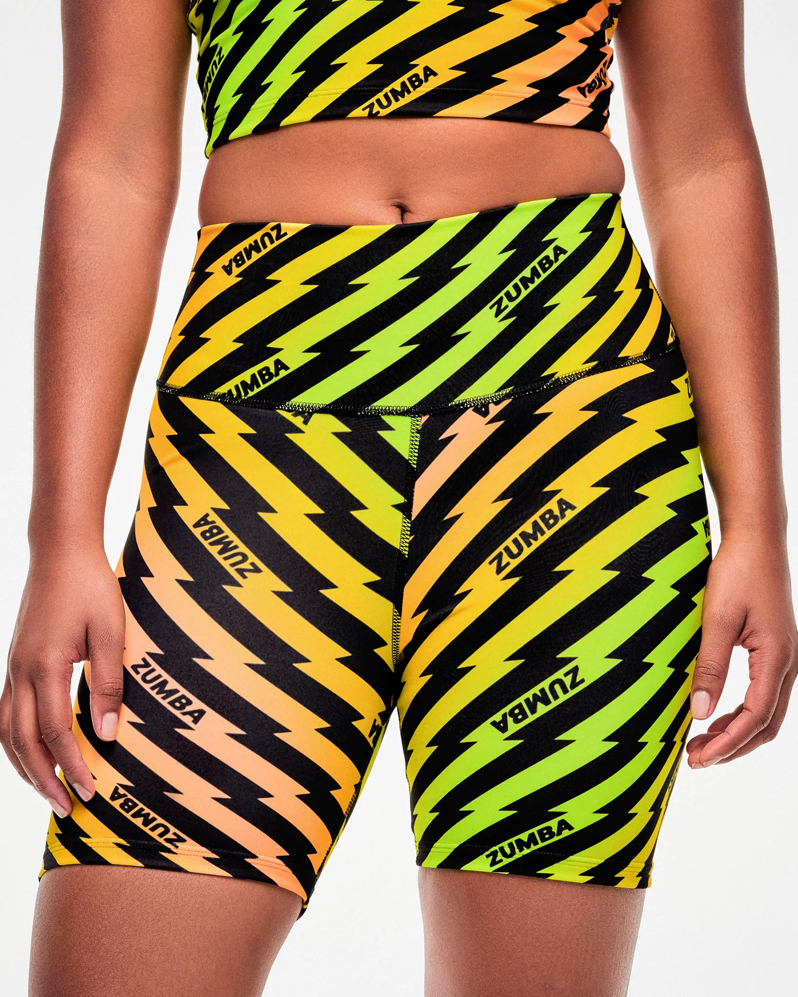 Electric Feel Z-Lift High Waisted Biker Shorts