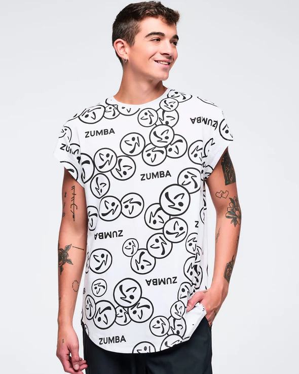 Zumba Basic Men's Round Hem Tee