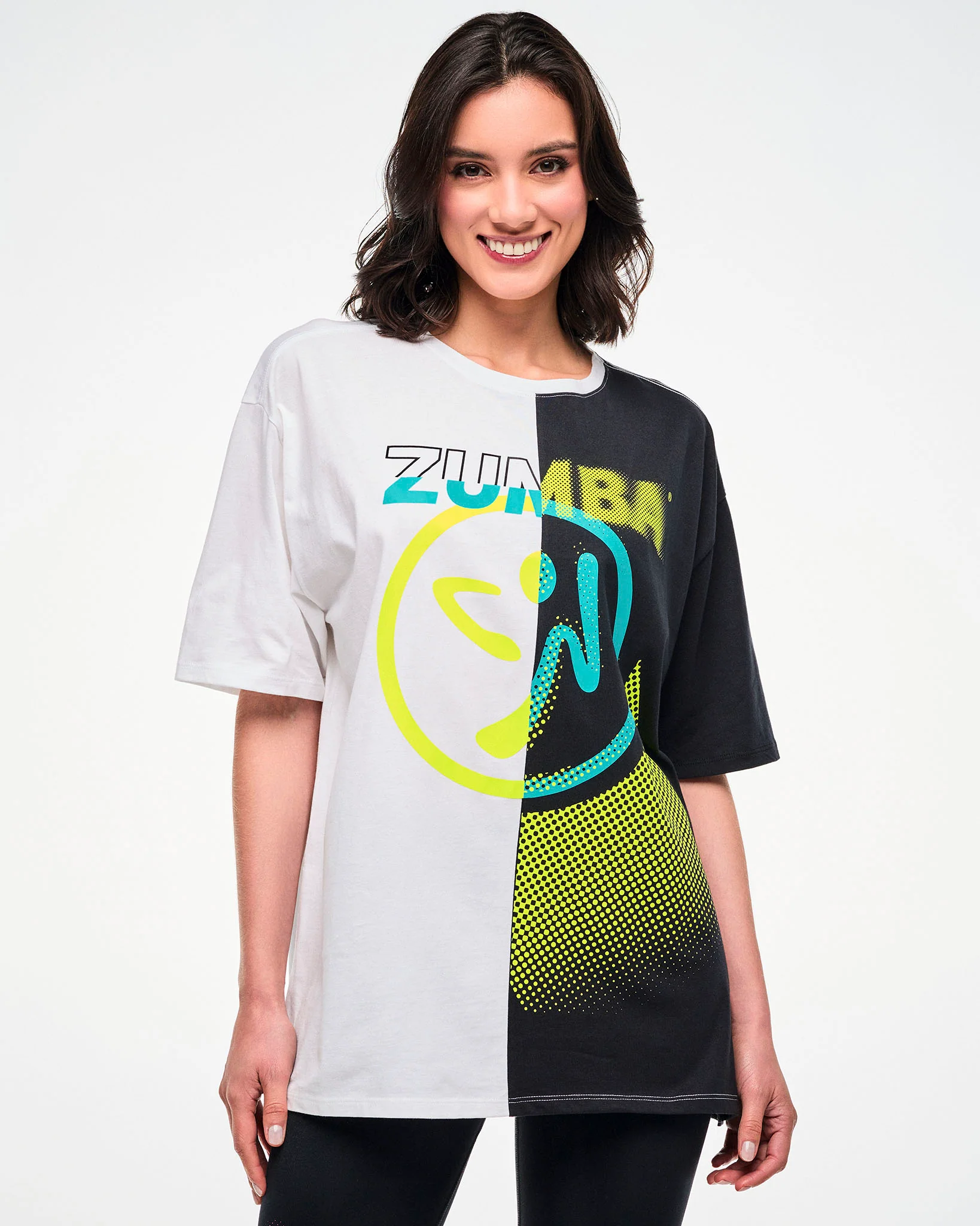 Electric Feel Men's Oversized Crew Neck Teer