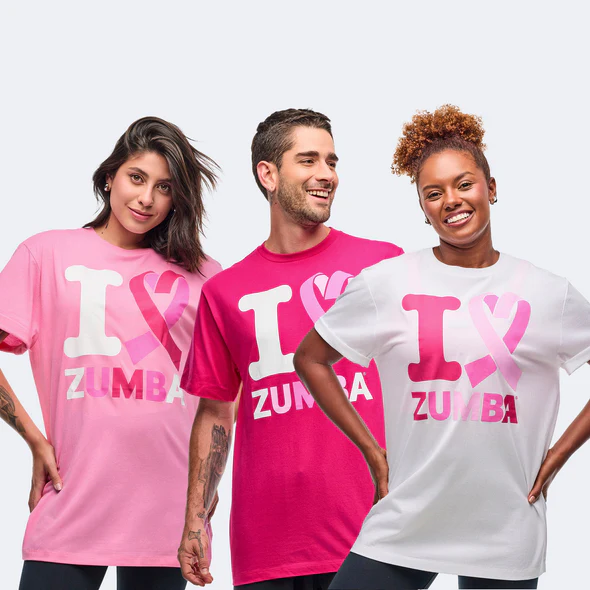 I Love Zumba Pink Tees