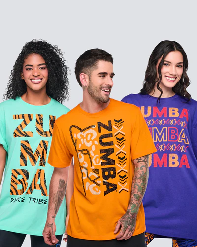 Remera Zumba Wildbeat Unisex - Remera de Algodón Original Zumba Argentina