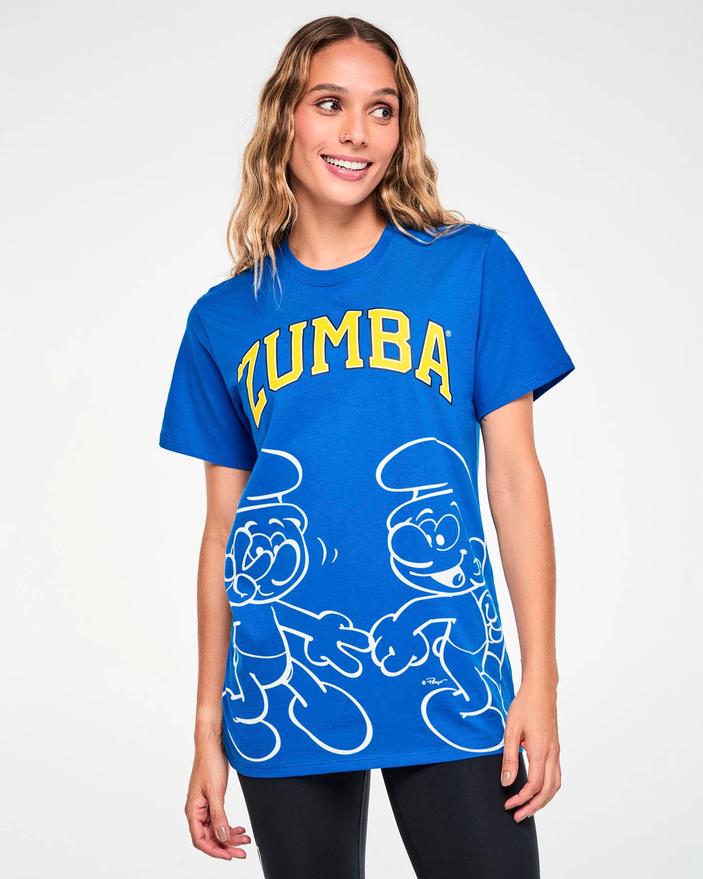 Zumba X The Smurfs Unisex Crew Neck Tee