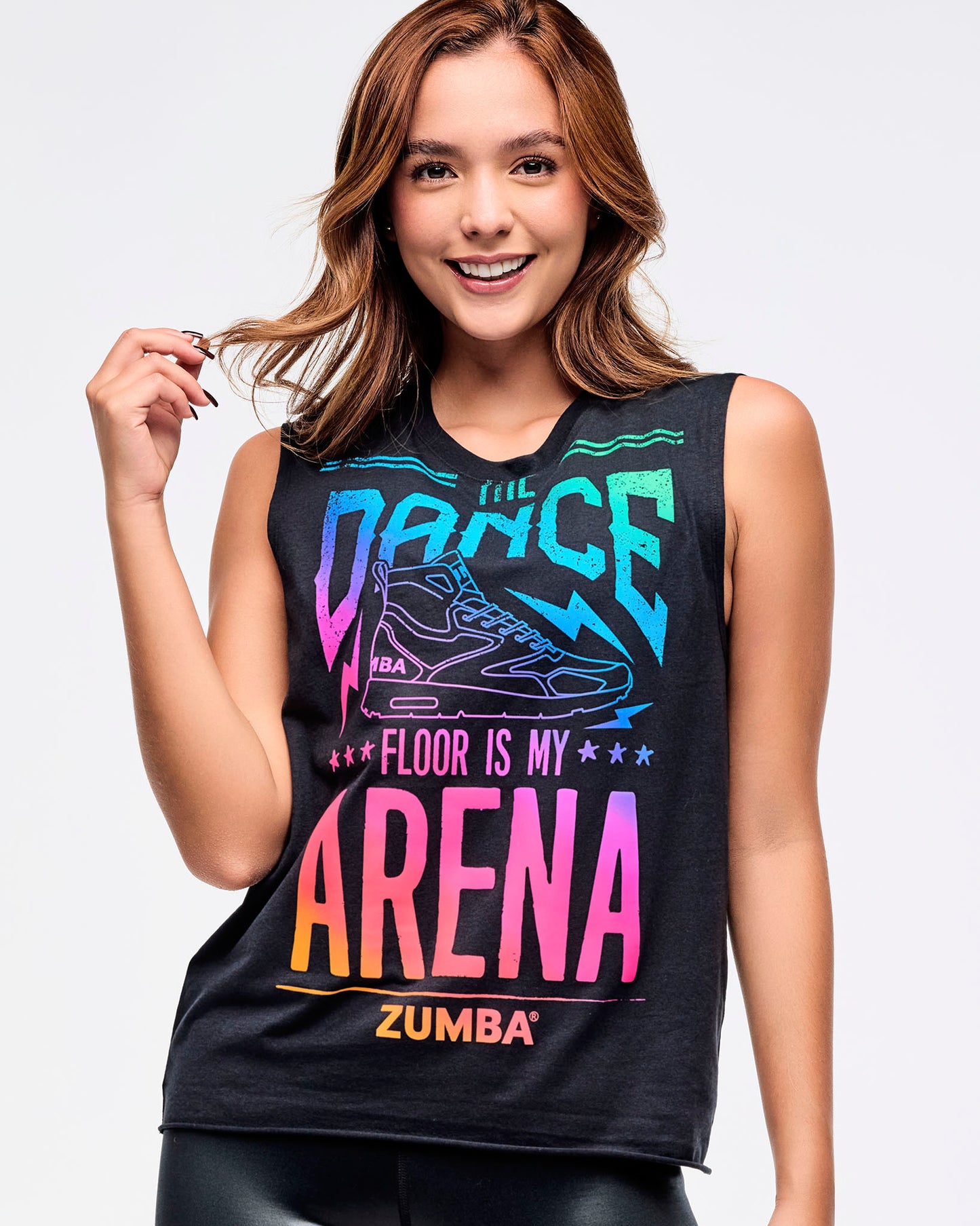 Zumba Libre Crew Neck Muscle Tank