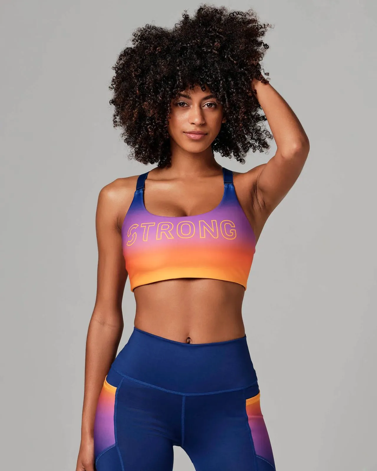Strong ID Scoop Bra – Golden Sun