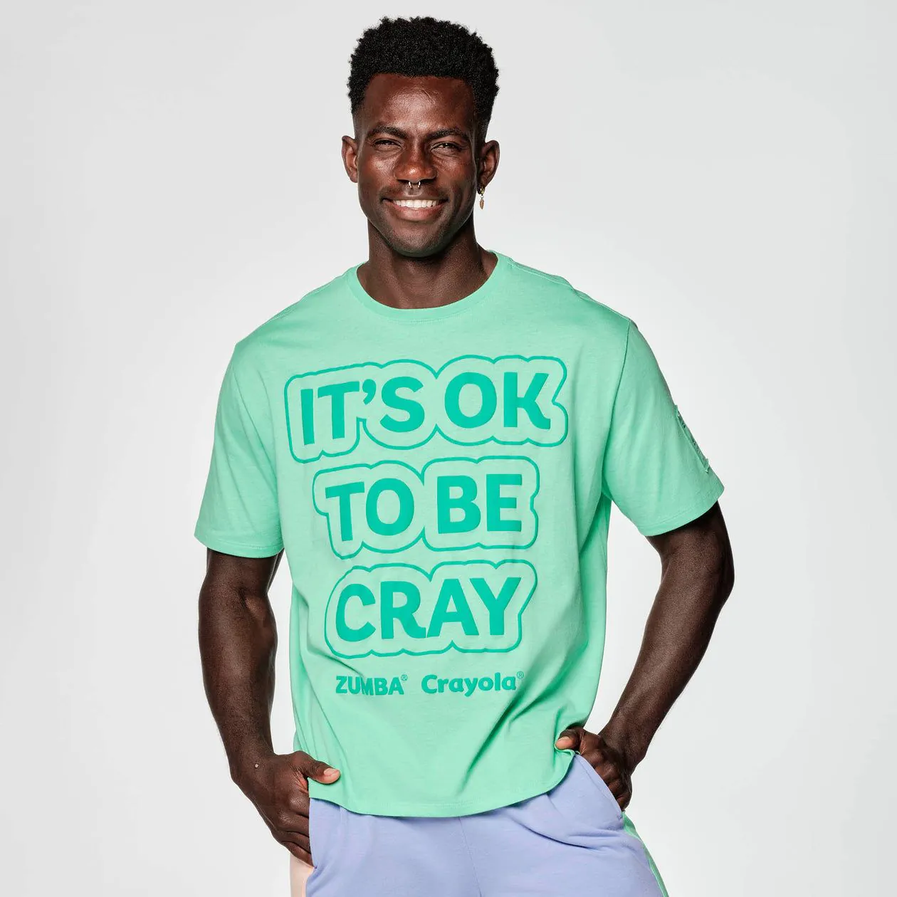 Zumba X Crayola It's Okay To Be Cray Tee