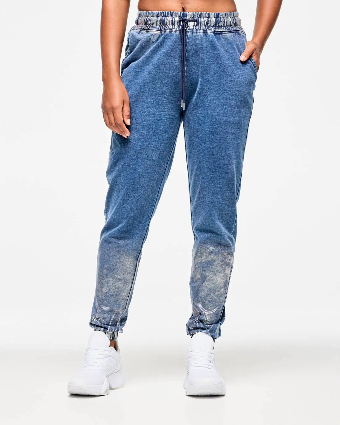 Blue Jean Knit Pants