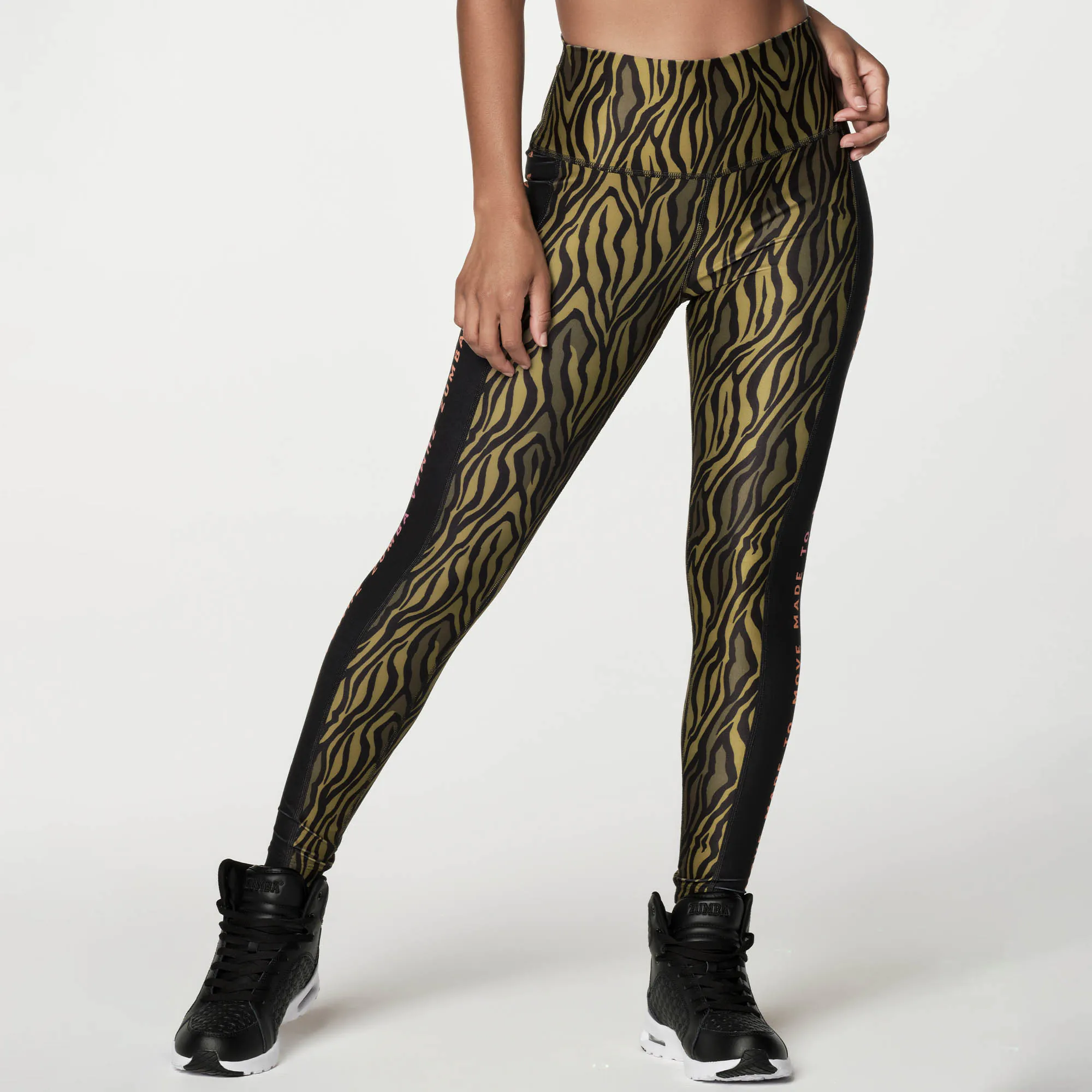 Calza Zumba Wild High Waisted Ankle Leggins