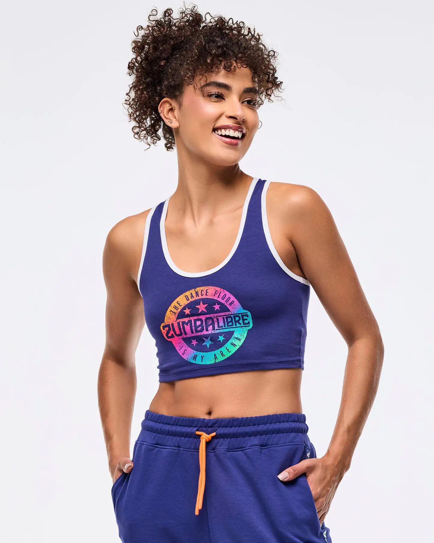 Zumba Libre Crop Racerback