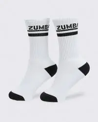 Zumba Core Plush High Socks- Black